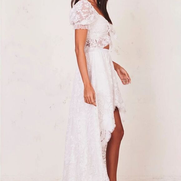 LoveShackFancy Lace Shirt Size 4 - Picture 6 of 16